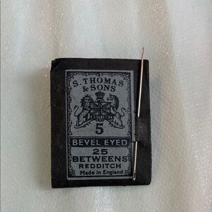 Vintage S. Thomas & Sons Bevel Eyed Needles